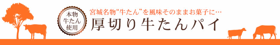 宮城名物“牛たん”を風味そのままお菓子に…【厚切り牛たんパイ】＜本物牛たん使用＞